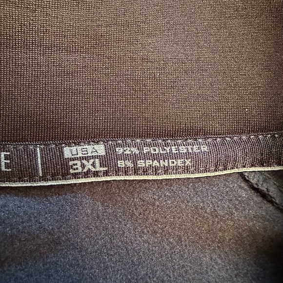 NWT UNRL Elite Quarter Zip II Pullover Men's 3XL Obsidian Gray Branded - Picture 7 of 13